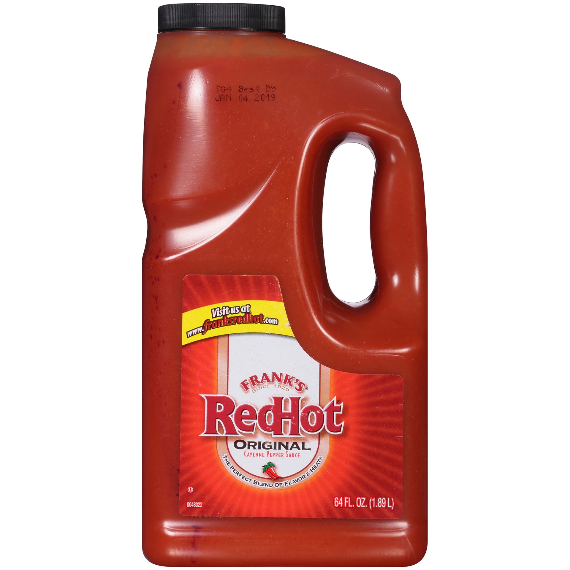 slide 1 of 5, Frank's RedHot Hot Sauce - Original, 64 fl oz