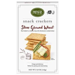 Partners Stone Ground Wheat Snack Crackers