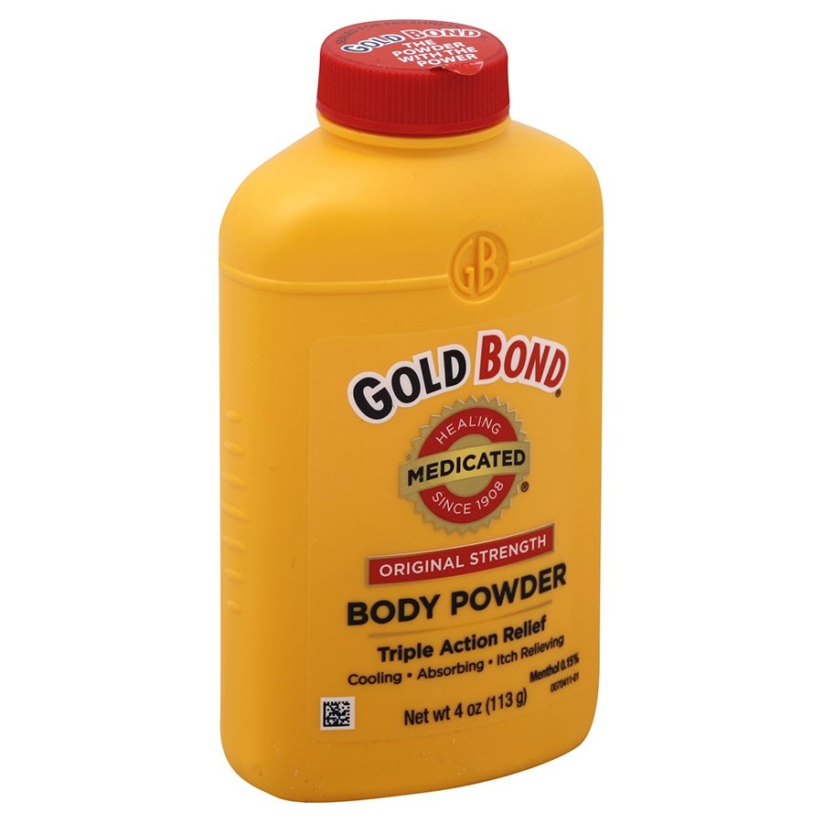slide 1 of 1, Gold Bond Body Powder Medicated Original Strength, 4 oz