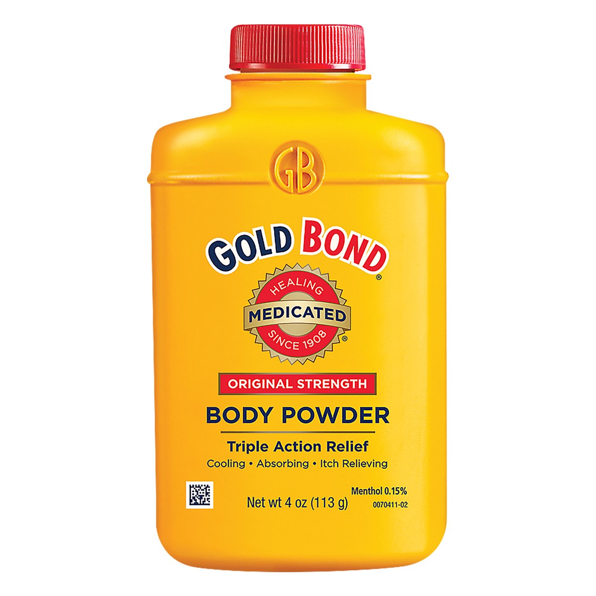 slide 1 of 3, Gold Bond Medicated Original Strength Body Powder, 4 oz