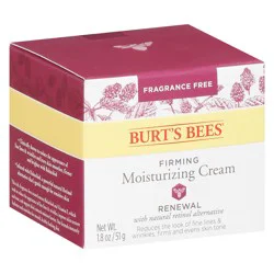 Burt's Bees Renewal Firming Moisturizing Cream 1.8 oz
