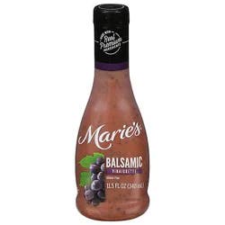 Maries Vinaigrette Real Premium Non Gmo Oil Balsamic - 11.5 Fl. Oz.