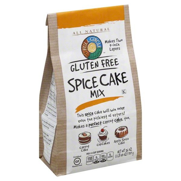 slide 1 of 1, Full Circle Market Gf All Natural Spice Cake Mix, 26 oz