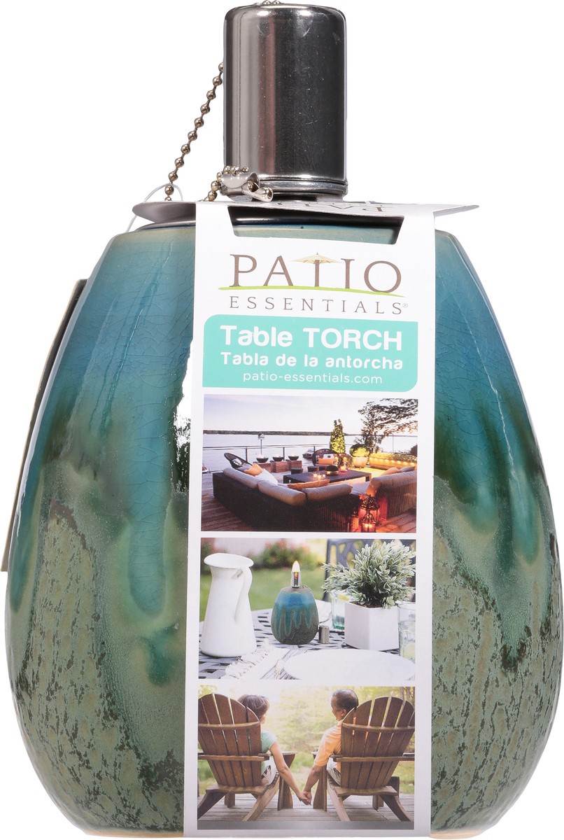 slide 10 of 11, Patio Essentials Green Table Torch 1 ea, 1 ct
