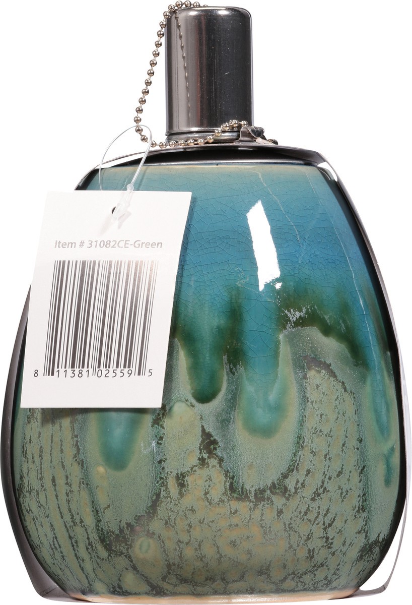 slide 9 of 11, Patio Essentials Green Table Torch 1 ea, 1 ct