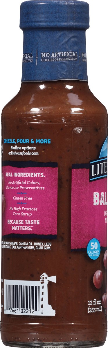 slide 3 of 7, Litehouse Balsamic Dressing & Marinade 12 fl oz, 12 fl oz