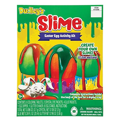 slide 1 of 1, Dudley's Slime Easter Egg Activity Kit, 1 ct
