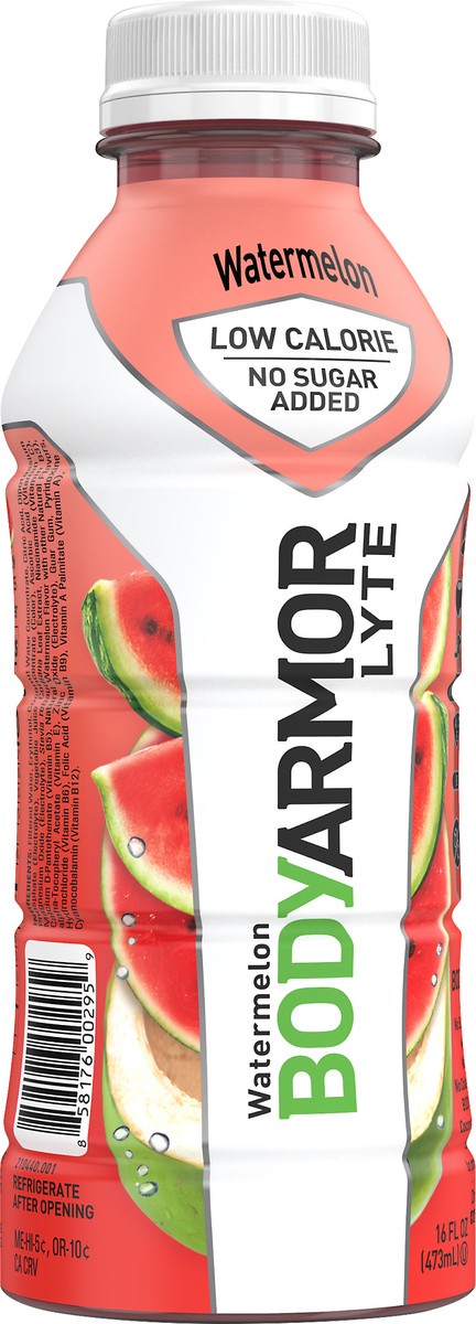 slide 5 of 9, BODYARMOR Lyte Low Calorie Watermelon Sports Drink 16 oz, 16 oz