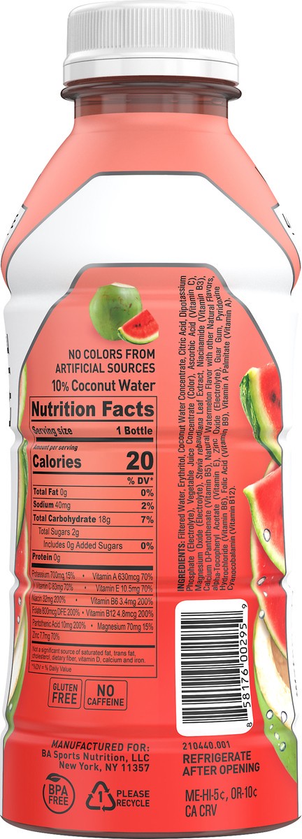 slide 9 of 9, BODYARMOR Lyte Low Calorie Watermelon Sports Drink 16 oz, 16 oz