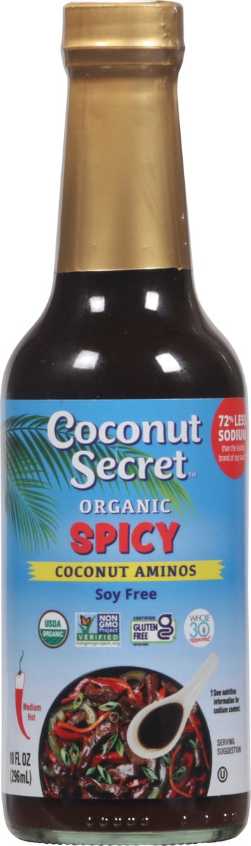 slide 3 of 12, Coconut Secret Spicy Coconut Aminos, 10 oz
