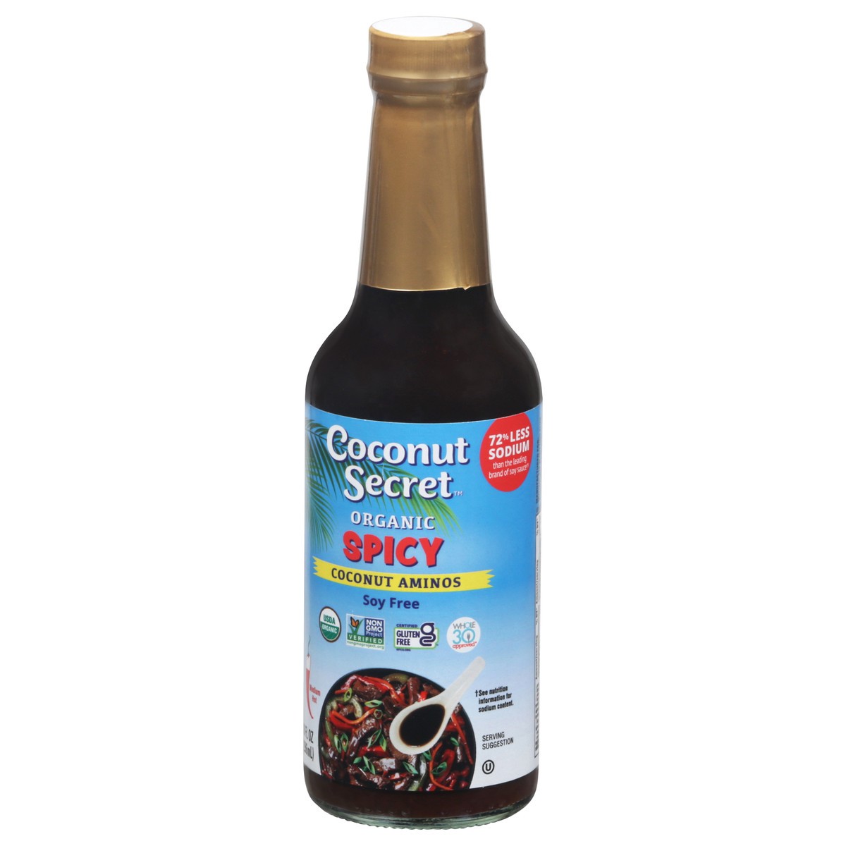 slide 8 of 12, Coconut Secret Spicy Coconut Aminos, 10 oz