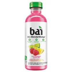 Bai Antioxidant Infused Water Beverage, Raspberry Lemon Lime, 18 Fluid Ounce Bottle