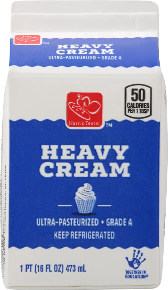 slide 5 of 5, Harris Teeter Heavy Cream, 16 fl oz