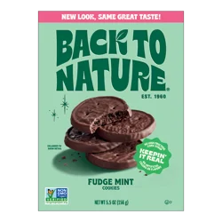 Back to Nature Fudge Mint Cookies