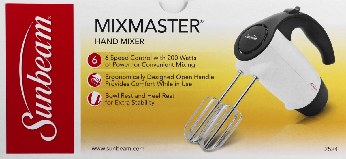 slide 2 of 10, Sunbeam Handmixer, 1 ct