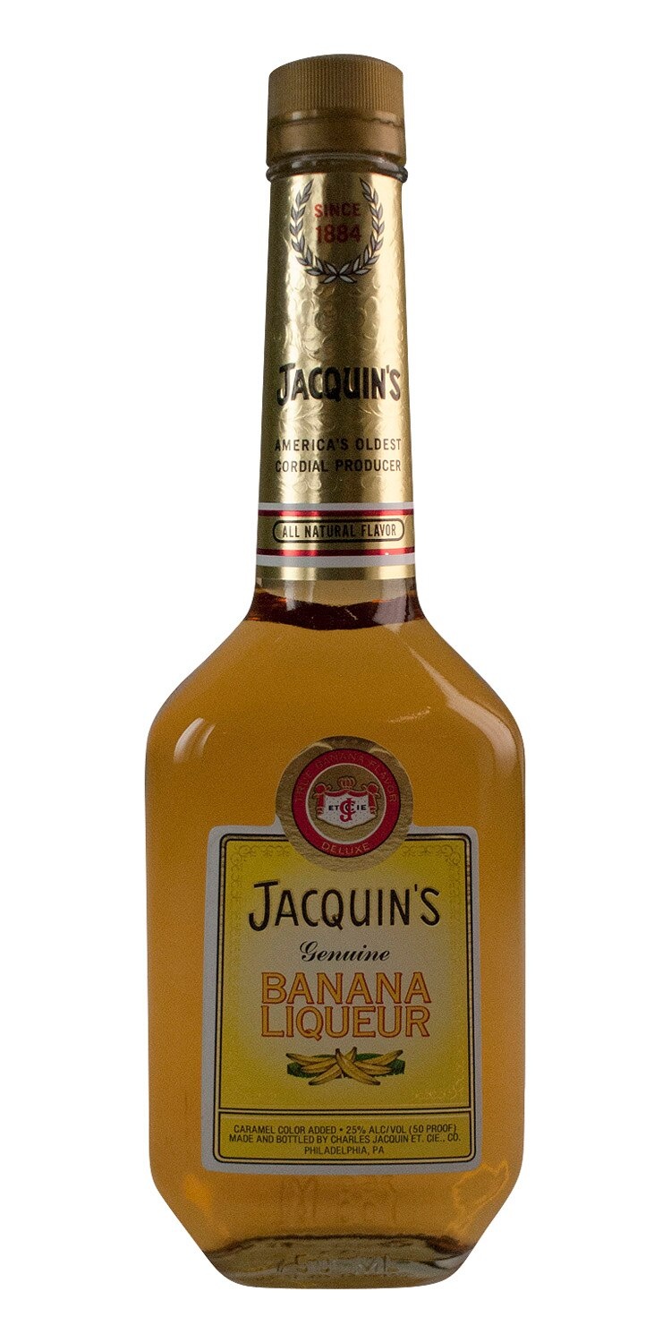 slide 1 of 1, Jacquin's Banana Liqueur, 750 ml