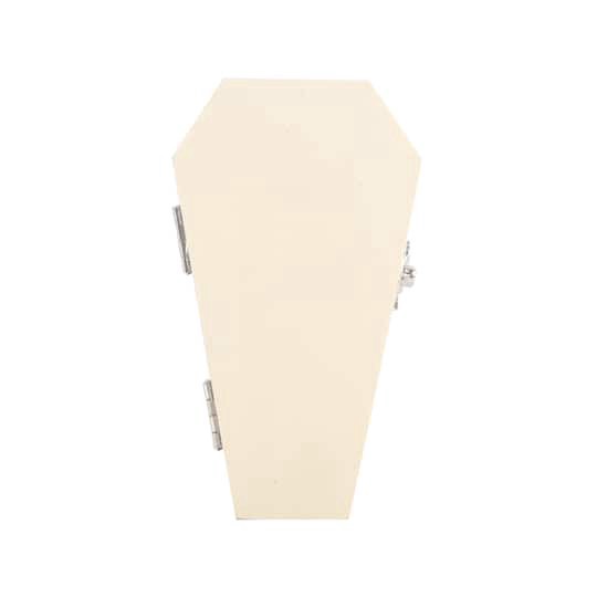 slide 1 of 3, Mini Coffin Diy Wood Decor By Make Market, 2.3 in x 1.5 in x 4.4 in