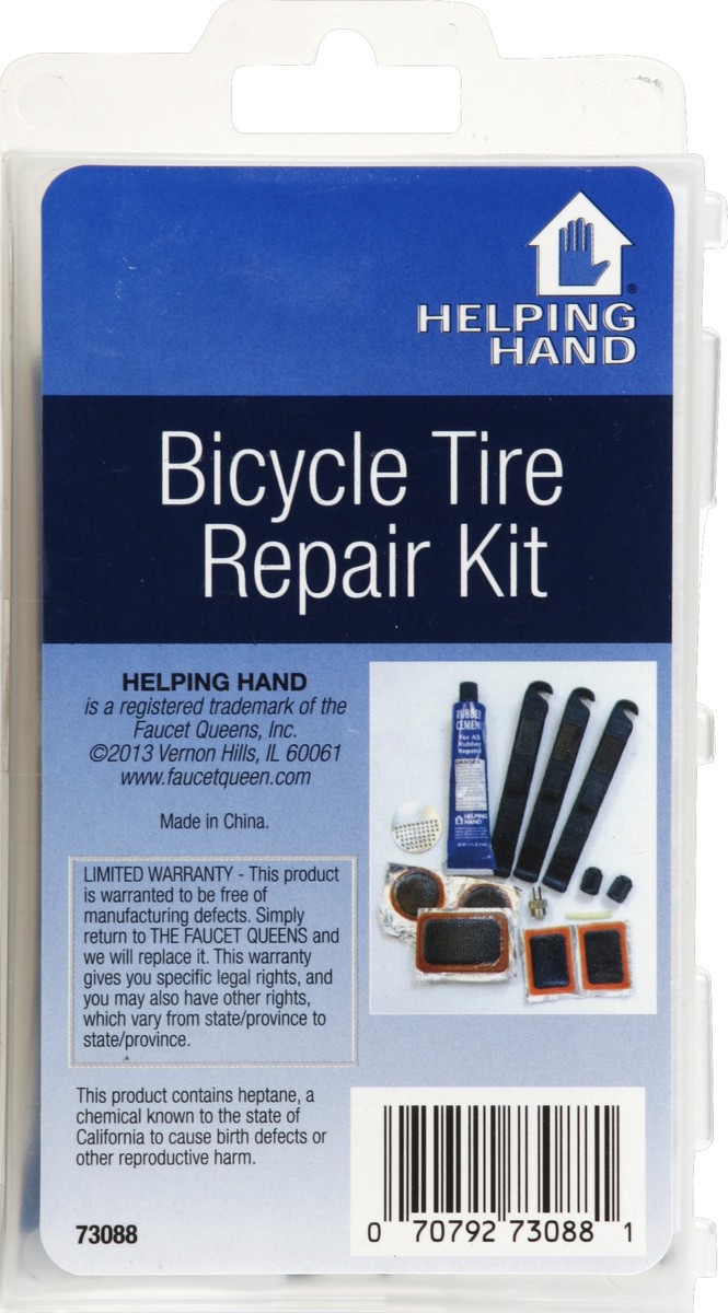 slide 1 of 3, Helping Hand Tire Bike Repair Kit, 1 ct