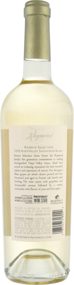 slide 2 of 4, Raymond Estates Napa Valley Sauvignon Blanc 750 ml Bottle, 750 ml