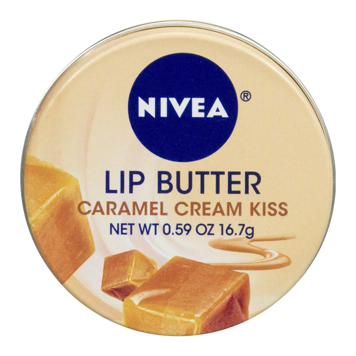 slide 1 of 1, Nivea Caramel Cream Kiss Lip Butter, 1 ct