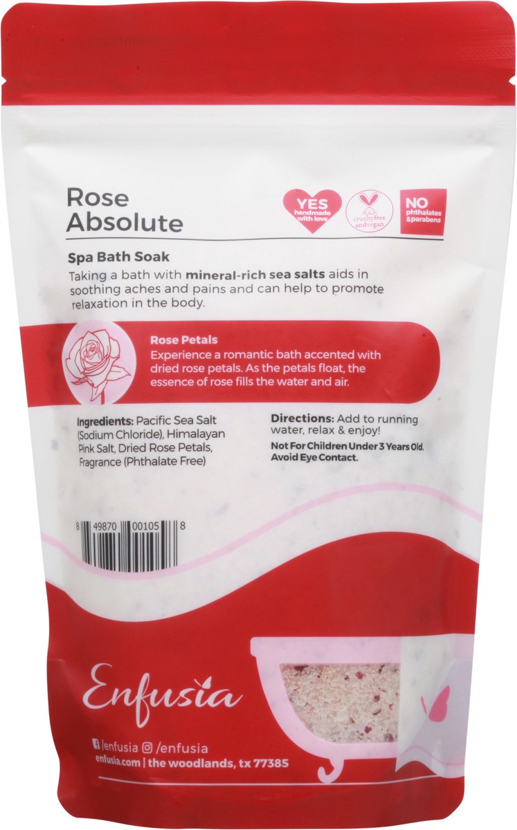 slide 5 of 9, Enfusia Rose Absolute Spa Bath Soak 16 oz, 16 oz