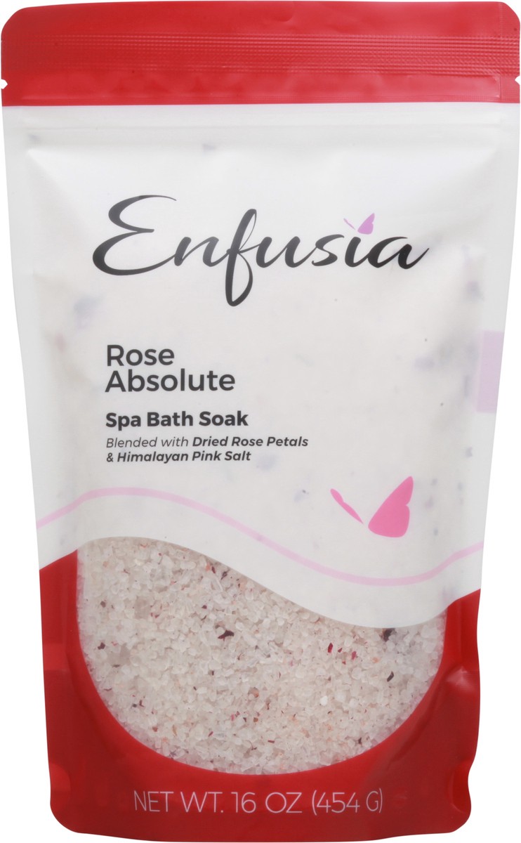 slide 3 of 9, Enfusia Rose Absolute Spa Bath Soak 16 oz, 16 oz