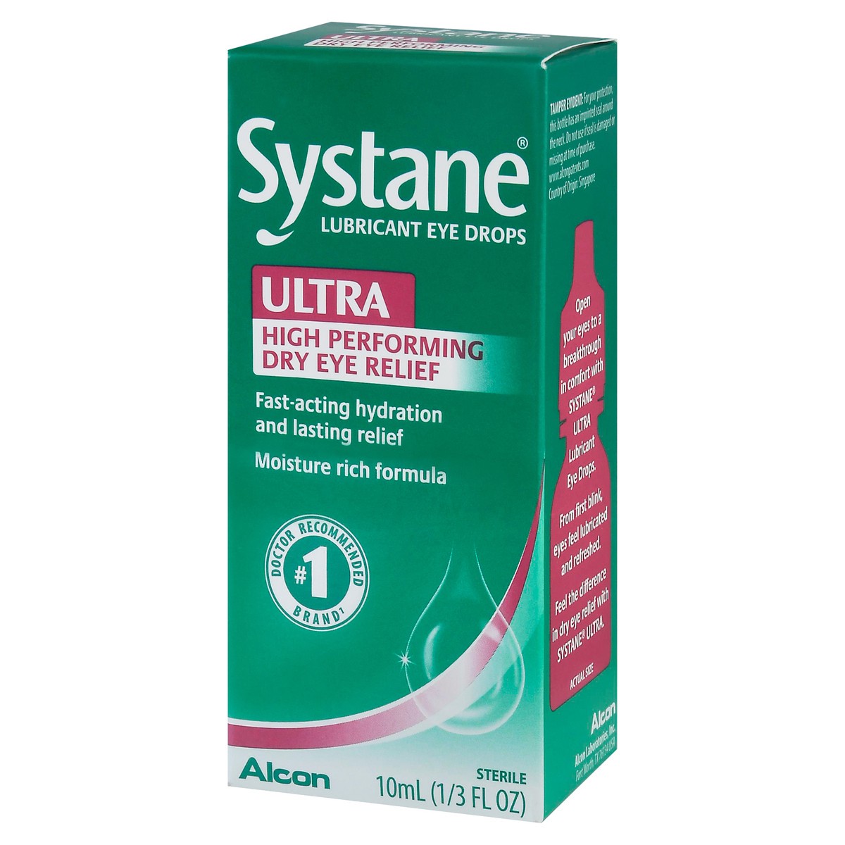 slide 6 of 9, Systane Ultra High Performing Dry Eye Relief Dry Eye Relief 0.33 fl oz, 0.33 fl oz