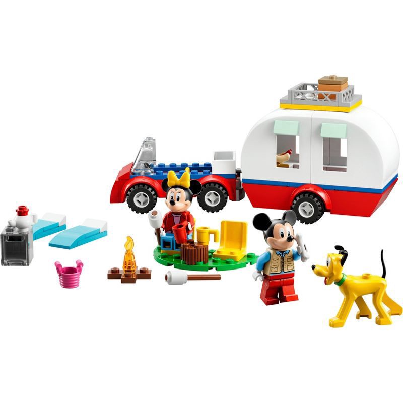 slide 2 of 6, LEGO Disney Mickey Mouse & Minnie Camping Trip Set 10777, 103 ct
