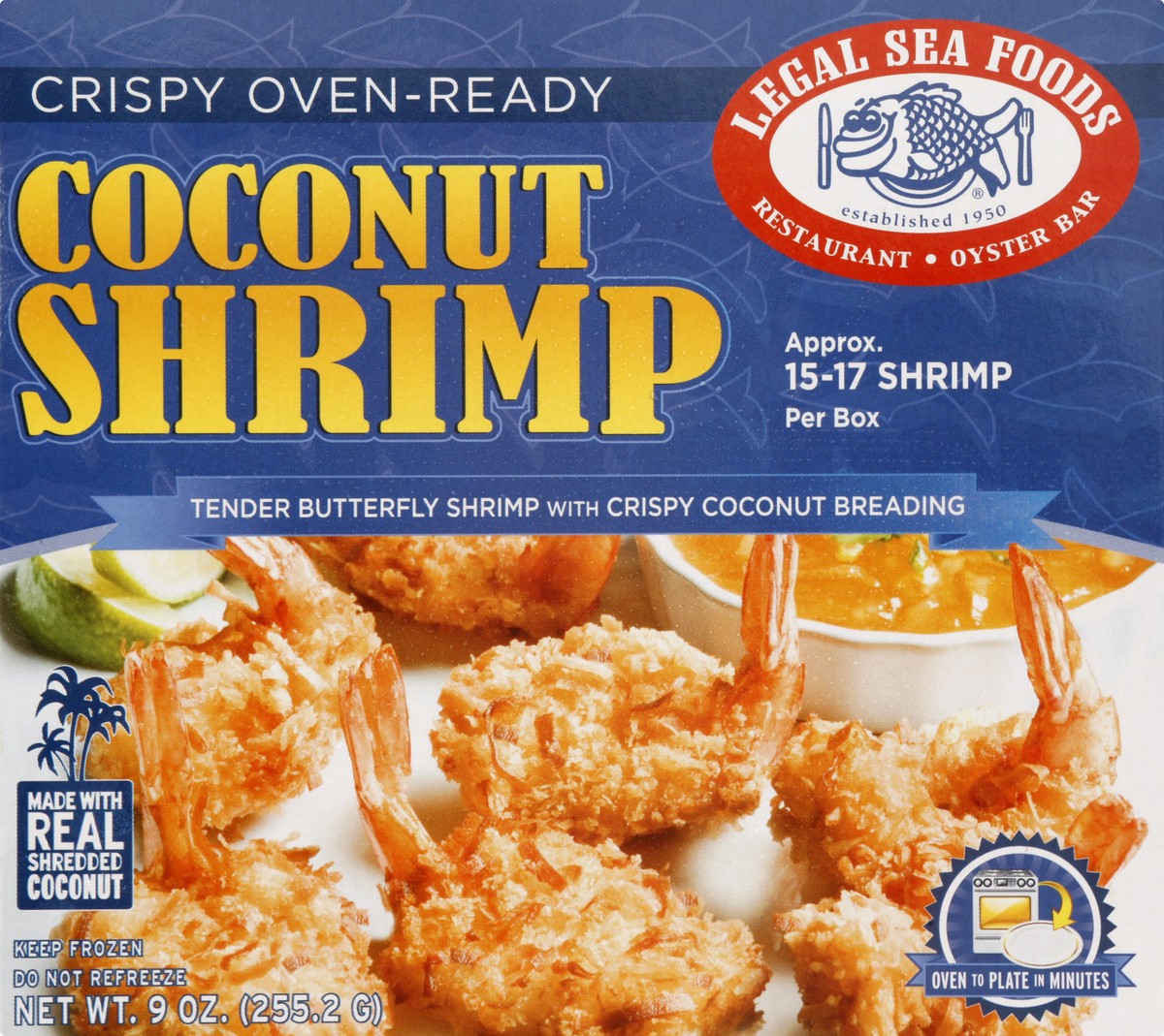 slide 9 of 10, Johnny Seafood Coconut Coconut Shrimp 8 oz, 8 oz