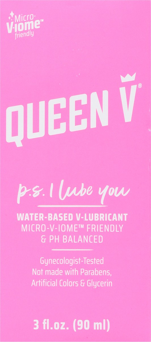 slide 6 of 9, Queen V P.S. I Lube You Water-Based V-Lubricant 3 fl oz, 3 fl oz