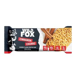 Wild Fox Protein Bar, Cinnamon Churro