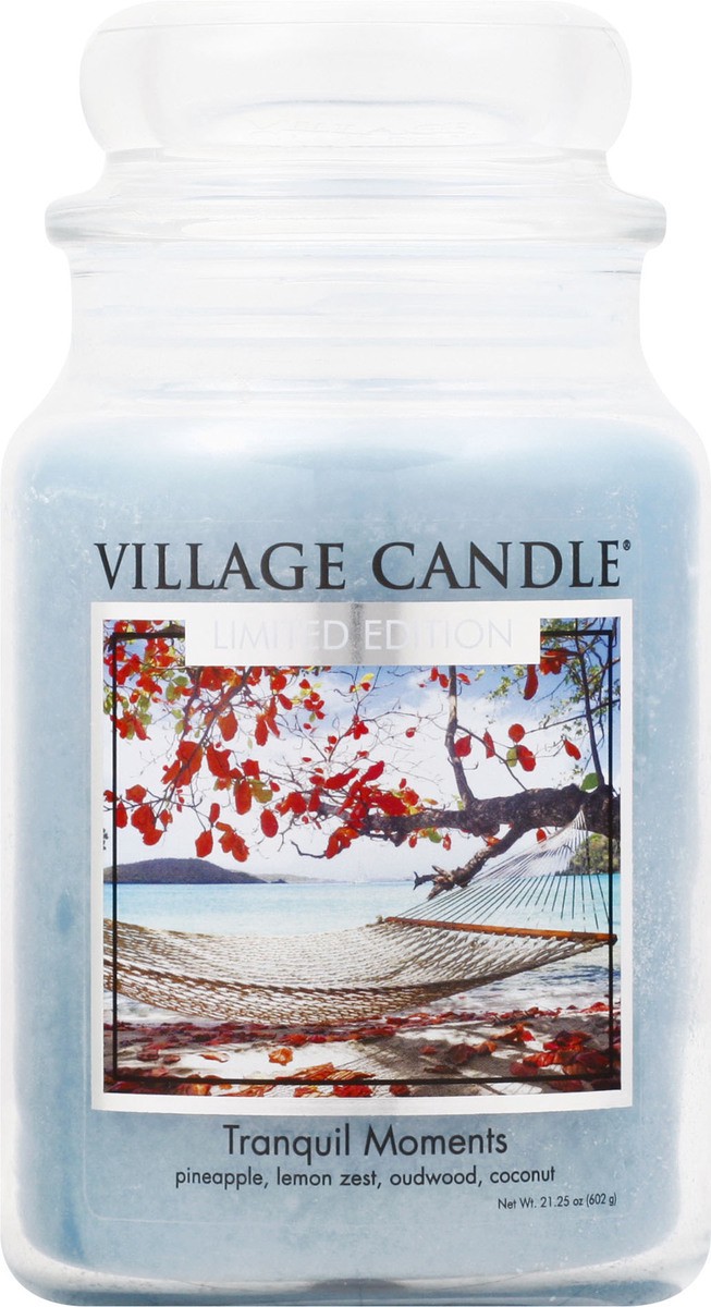 slide 6 of 9, Village Candle Tranquil Moments, 21.25 oz