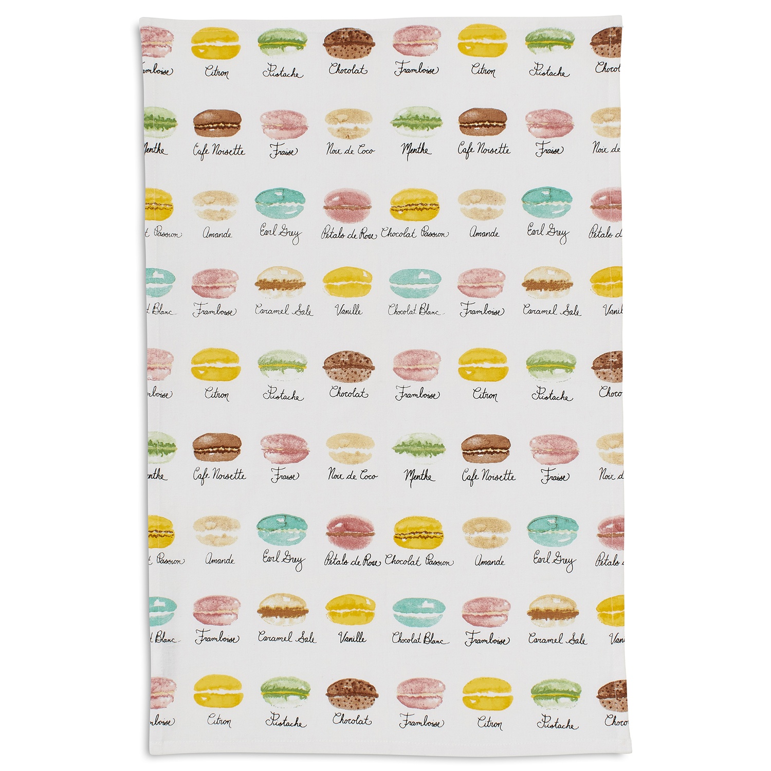 slide 1 of 1, Now Designs Macaron Kitchen Towel, 28 in x 18 in