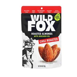 Wild Fox Roasted Almonds With Avocado Oil, Chili Roasted