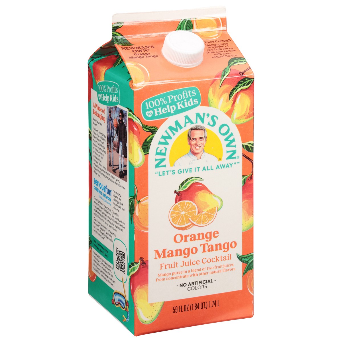 slide 8 of 11, Newman's Own Orange Mango Tango 15% - 59 fl oz, 59 fl oz