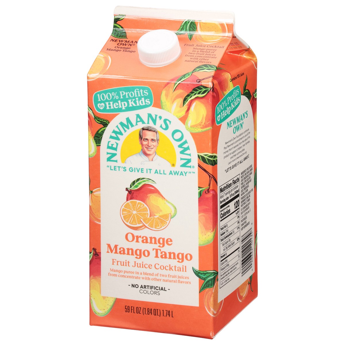 slide 6 of 11, Newman's Own Orange Mango Tango 15% - 59 fl oz, 59 fl oz