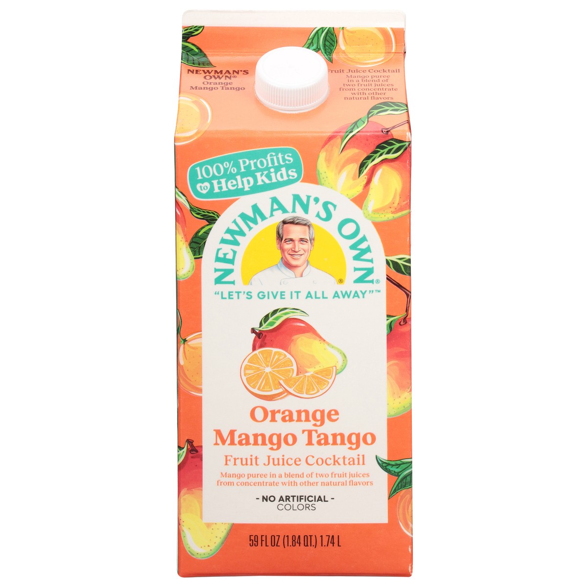 slide 9 of 11, Newman's Own Orange Mango Tango 15% - 59 fl oz, 59 fl oz