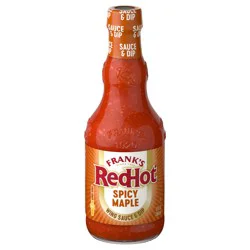Frank's RedHot Spicy Maple Wings Sauce, 12 fl oz