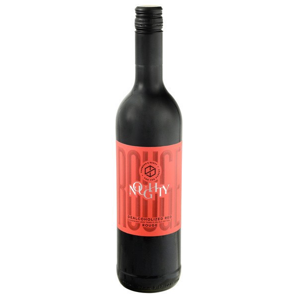 slide 1 of 1, Noughty Rouge Dealcoholized Red 750 Ml, 750 ml