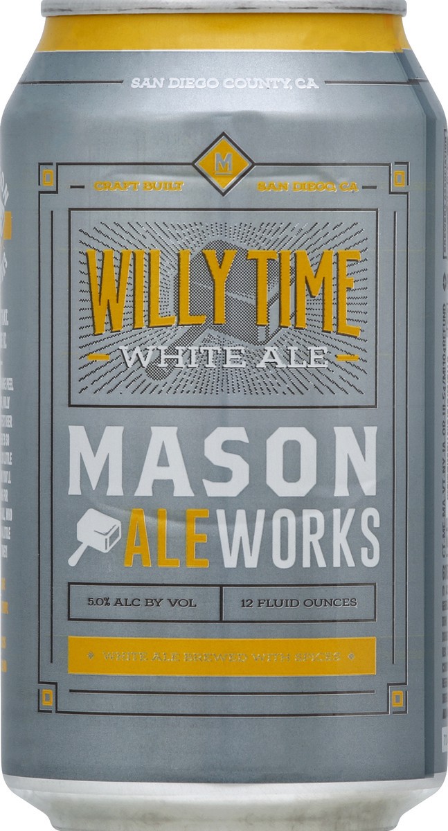 slide 4 of 4, Stone Brewing Mason Ale Works Willy Time Witbier, 6 ct; 12 oz