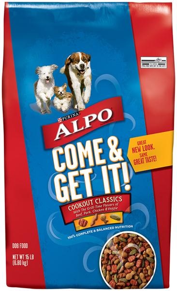 slide 1 of 1, ALPO Come & Get It Dog Food, 16 lb