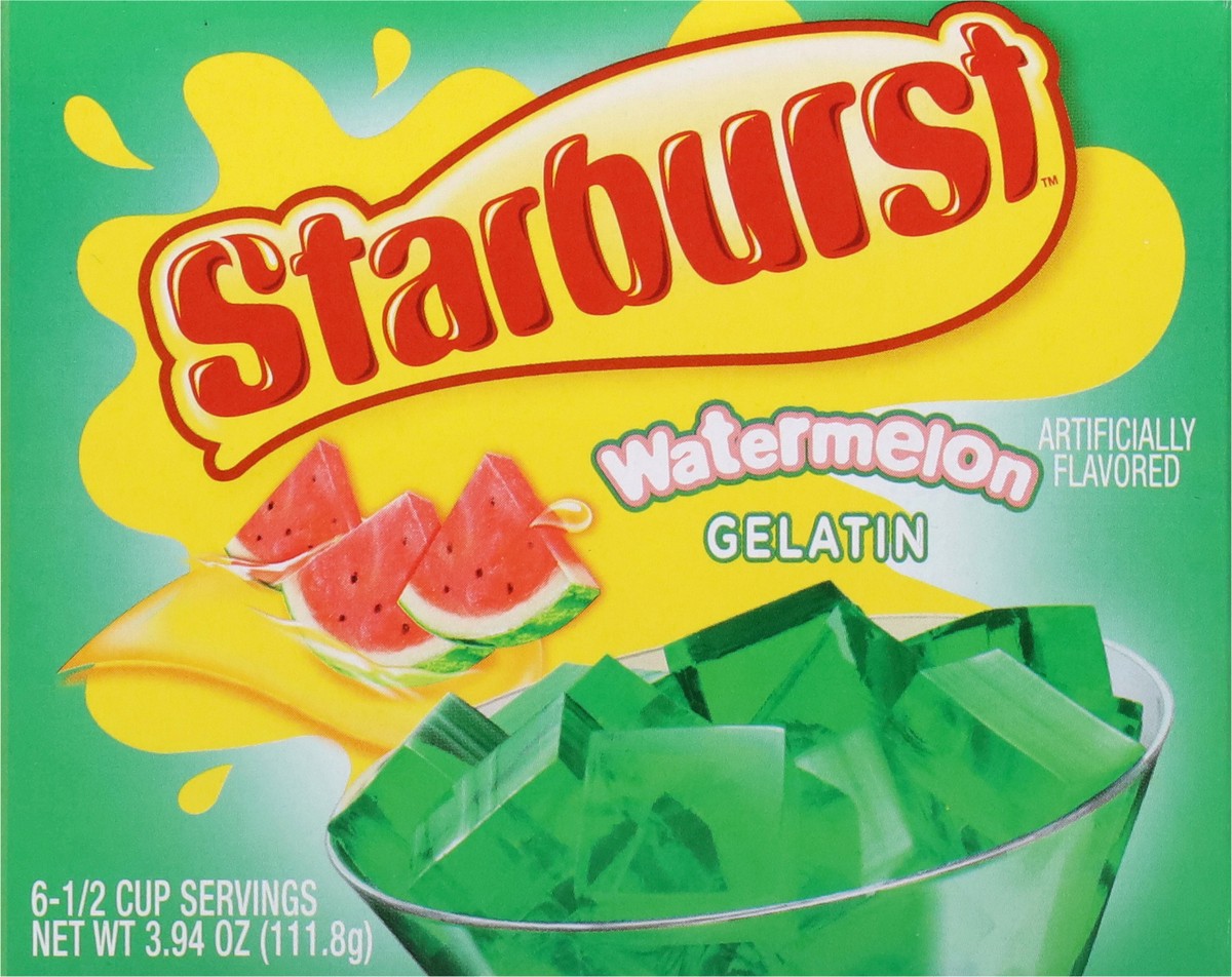 slide 9 of 14, Starburst Watermelon Gelatin 3.94 oz, 3.94 oz