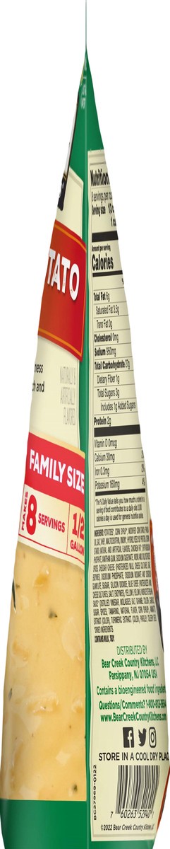 slide 3 of 7, Bear Creek Country Kitchens Cheddar Potato Soup Mix, 11.5 oz, 11.5 oz
