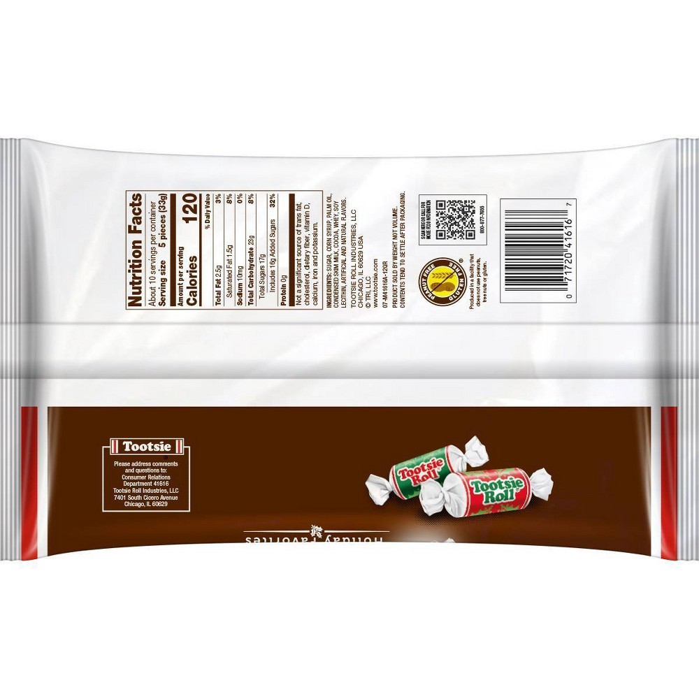 slide 2 of 3, Tootsie Roll Holiday Chocolate Midgees, 12 oz