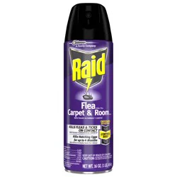 Raid Flea Killer Plus Carpet & Room Spray Kills Fleas & Flea Eggs for Up to 4 Weeks, 16 oz