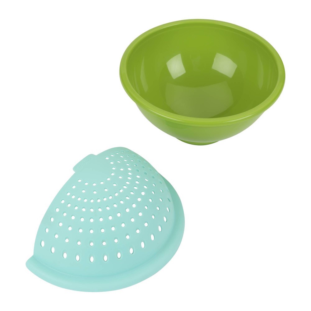 slide 4 of 4, Good Cook Soak & Strain Colander, 1 ct