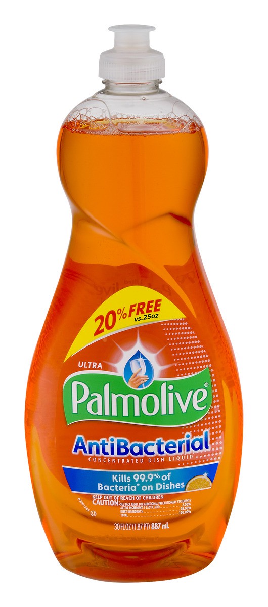 slide 1 of 9, Palmolive Ultra Orange Dish Liquid, 30 oz