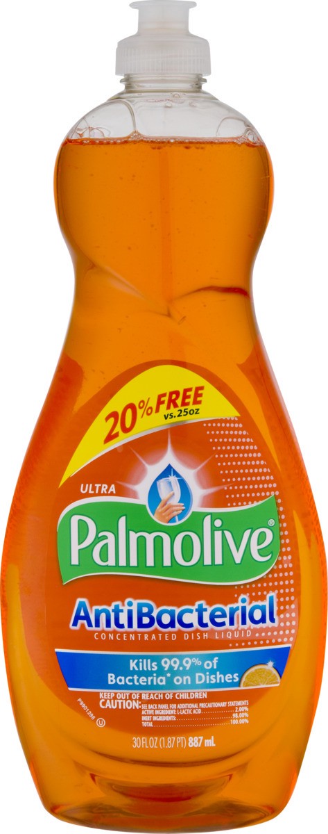 slide 8 of 9, Palmolive Ultra Orange Dish Liquid, 30 oz