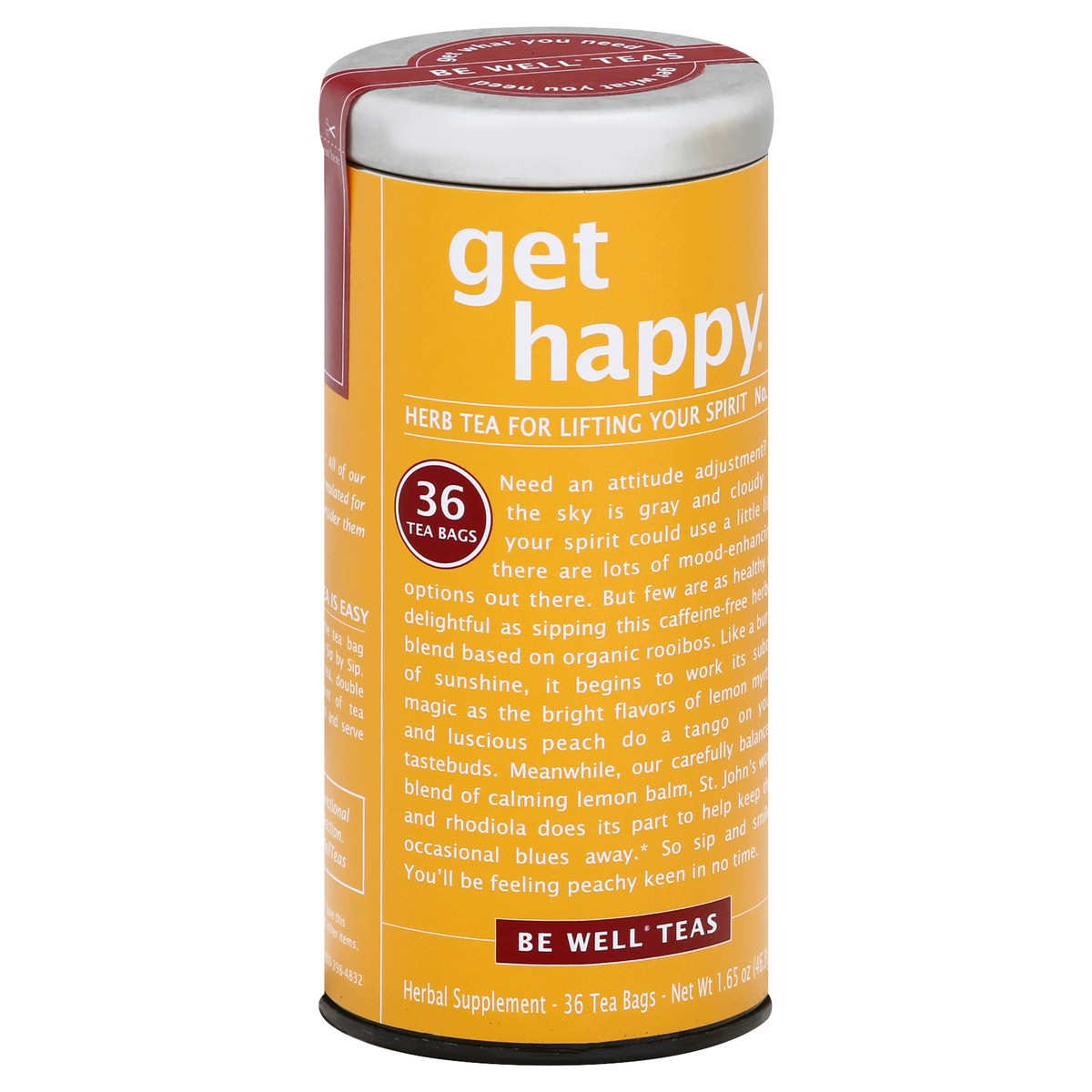 slide 10 of 10, Be Well Get Happy No. 13 Bags Herb Tea - 36 ct, 36 ct