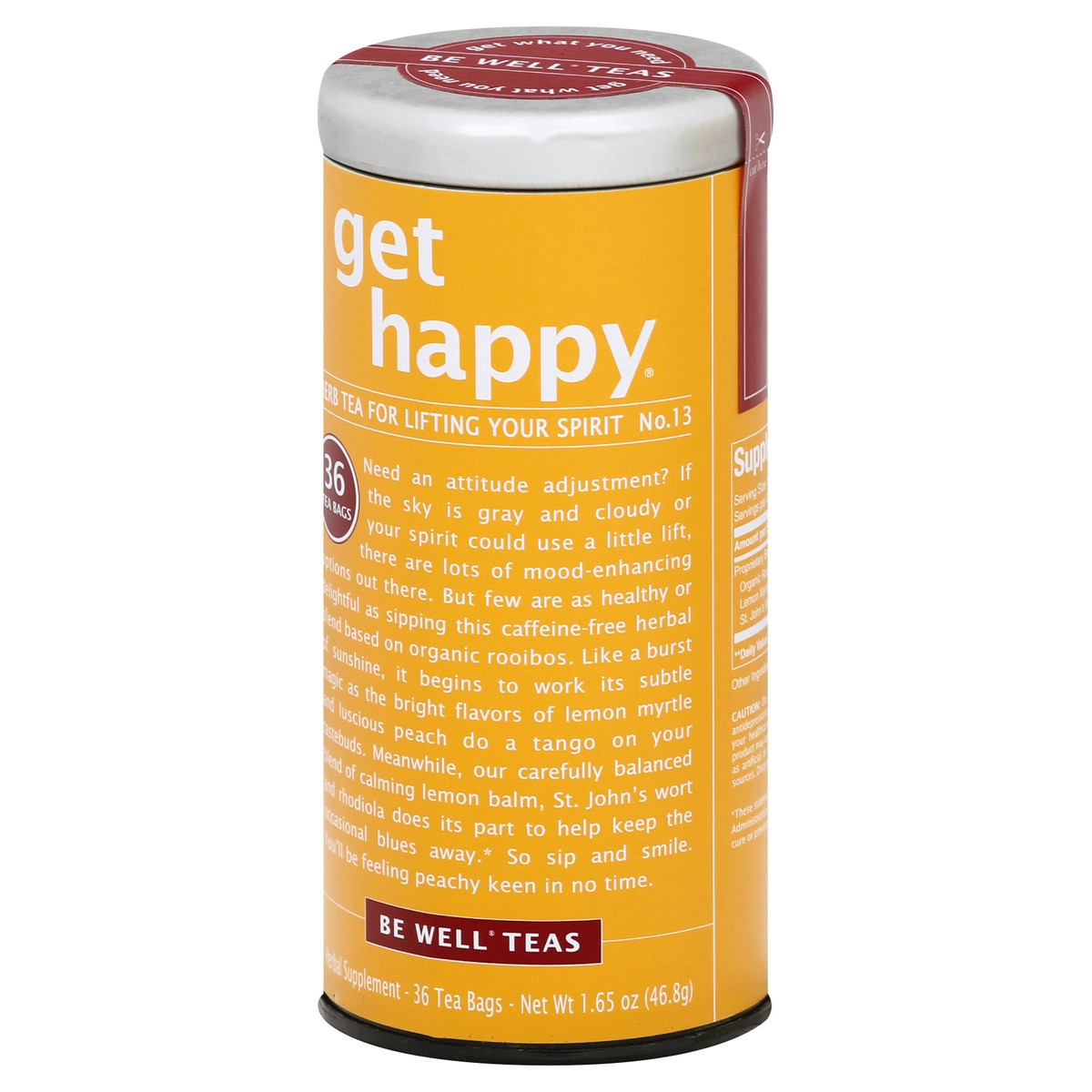 slide 2 of 10, Be Well Get Happy No. 13 Bags Herb Tea - 36 ct, 36 ct